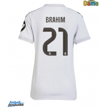 Real Madrid Brahim Diaz #21 Hjemmedrakt Dame 2025-26 Kortermet